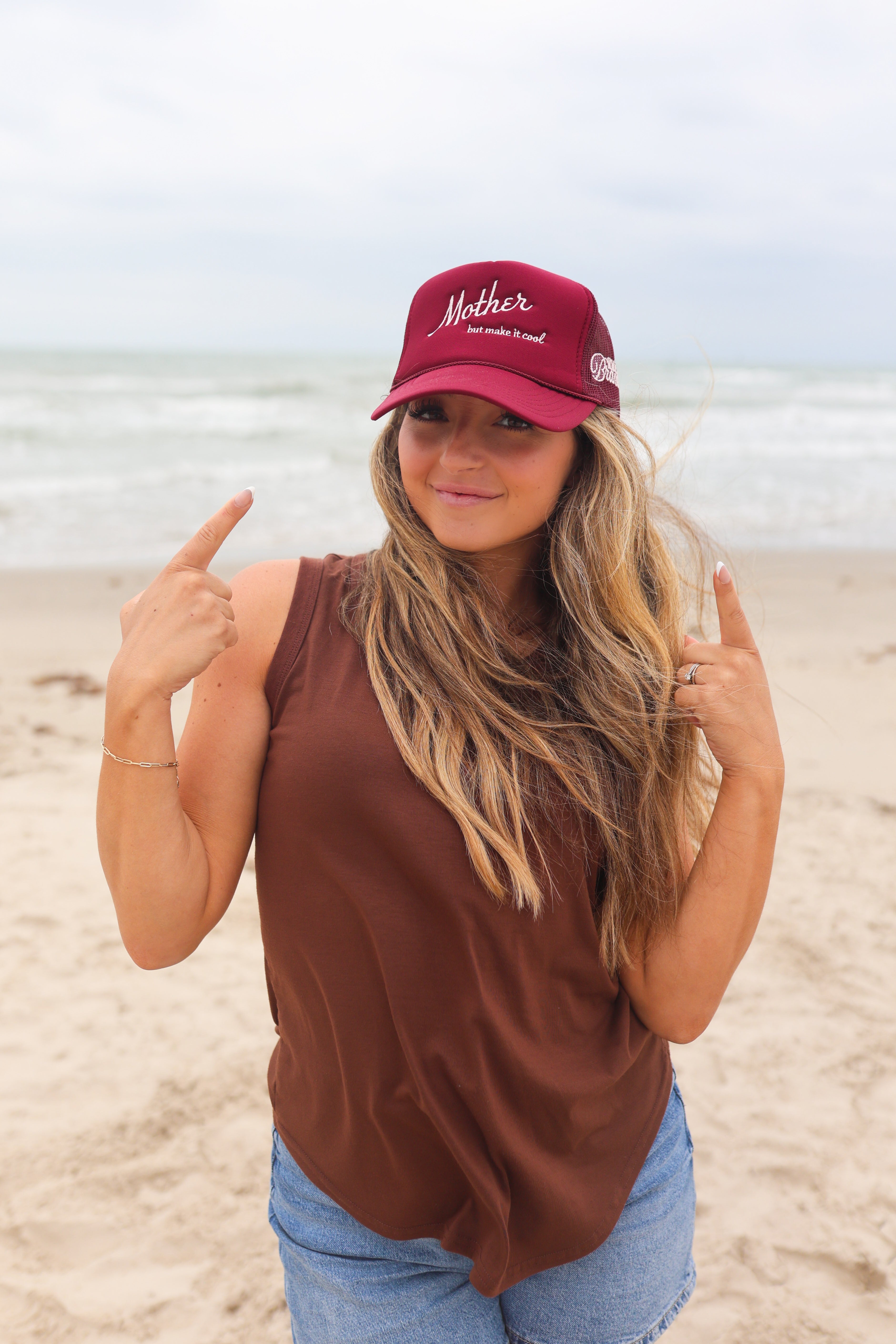 Mother But Make It Cool in Maroon